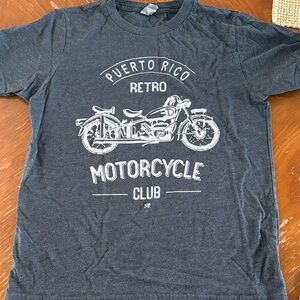 Monkey Threads Retro Motorcycle Club Graphic T-Shirt